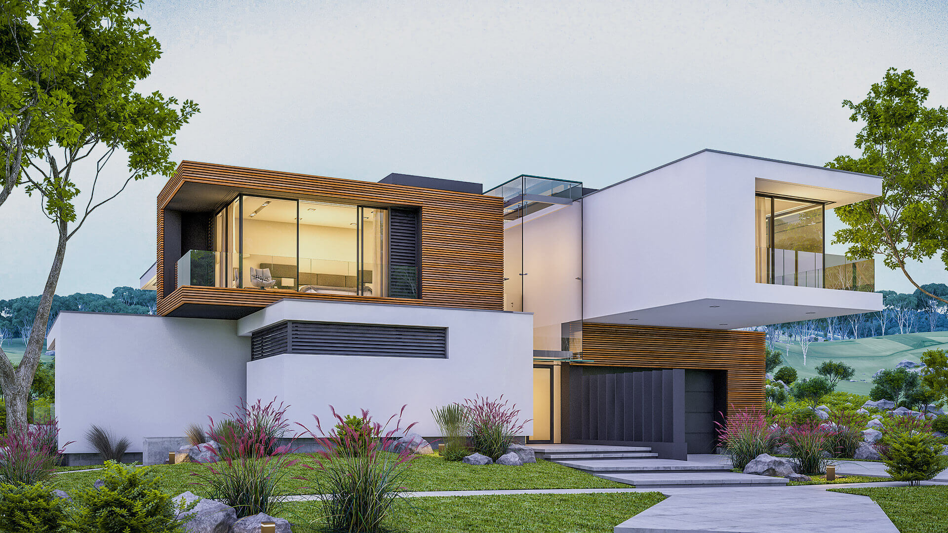 Beautiful Los Angeles home exterior