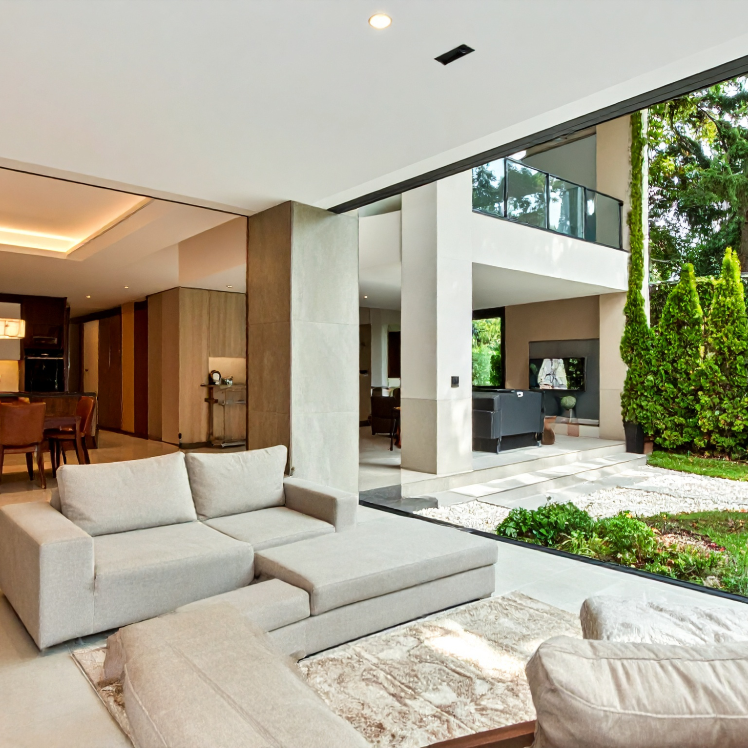 Bright, airy home interior