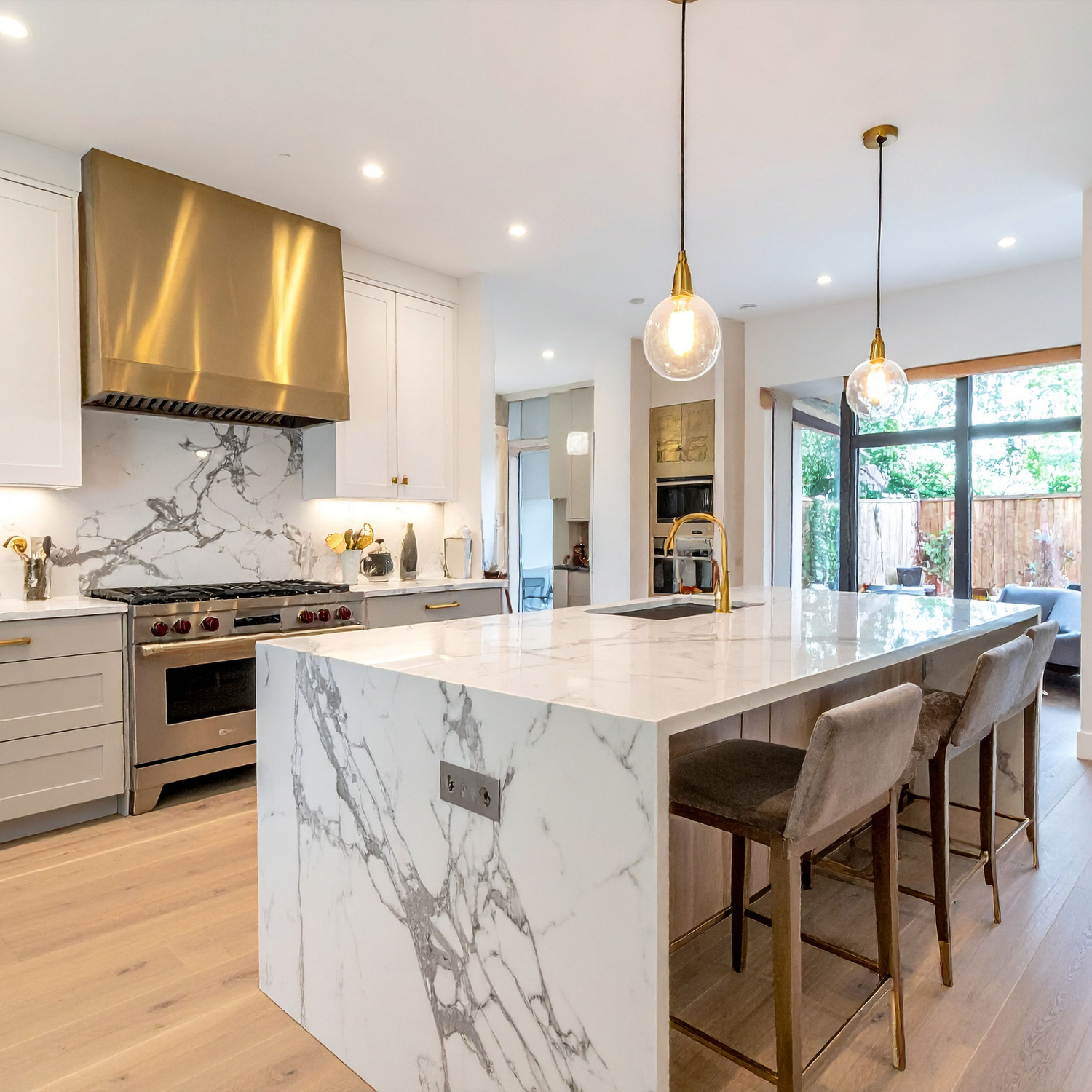 Luxury kitchen interior